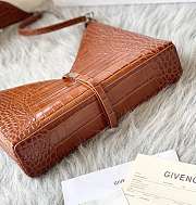 	 Bagsaaa Givenchy Cut-Out Small Shoulder Bag Brown - 27*27*6cm - 4
