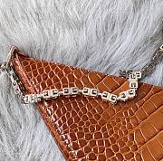 	 Bagsaaa Givenchy Cut-Out Small Shoulder Bag Brown - 27*27*6cm - 2