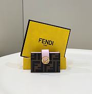 Bagsaaa Fendi Zucca FF Logo Wallet  - 1