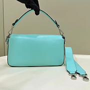 Bagsaaa Fendi x Tiffany & Co Baguette In Blue Leather  - 6