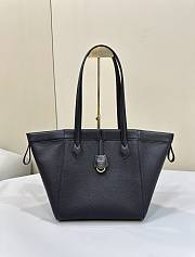	 Bagsaaa Fendi Origami Medium Black leather bag that can be transformed - 1