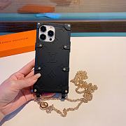 Bagsaaa Louis Vuitton Monogram All Black Phone Case - 1