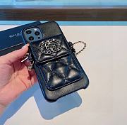 Bagsaaa Chanel 19 Phone Case Black  - 3