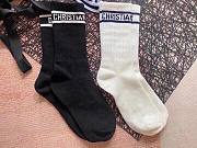 Bagsaaa Dior Black & White Socks - 4