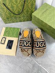 Bagsaaa Gucci Platform In Beige - 5