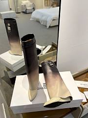 	 Bagsaaa Givenchy Shark Lock Ankle Long Boots in leather ombre leather - 3