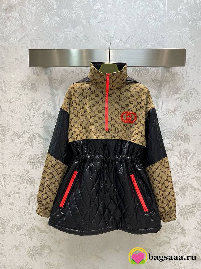 Bagsaaa Gucci GG canvas track jacket - 1