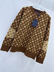 Bagsaaa Louis Vuitton Sweatshirt Brown Monogram - 2