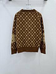 Bagsaaa Louis Vuitton Sweatshirt Brown Monogram - 3
