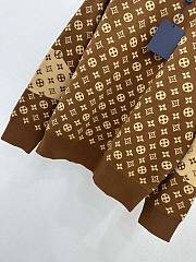 Bagsaaa Louis Vuitton Sweatshirt Brown Monogram - 5