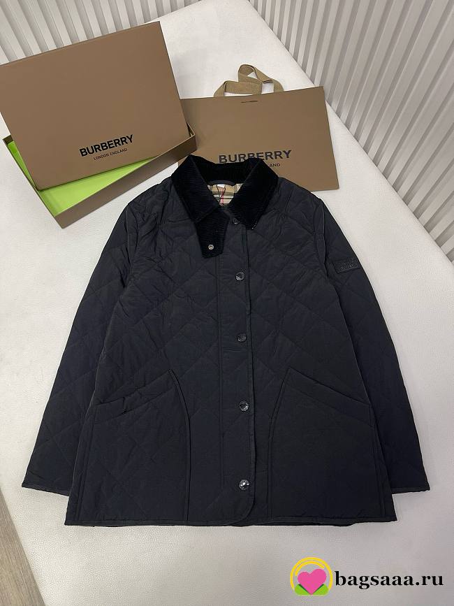 	 Bagsaaa BURBERRY Quilted jacket in black - 1