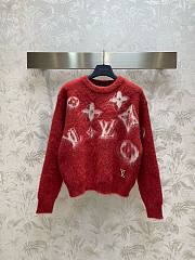 	 Bagsaaa Louis Vuitoon Sweatshirt Red - 1