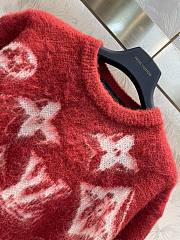 	 Bagsaaa Louis Vuitoon Sweatshirt Red - 4