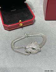Bagsaaa Cartier Panthere Diamond & 18K Bracelet - 5