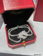 Bagsaaa Cartier Panthere Diamond & 18K Bracelet - 2