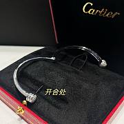 Bagsaaa Cartier Diamond Silver Bracele - 3