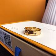 Bagsaaa Louis Vuitton Gold Ring - 5