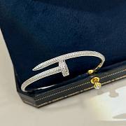Bagsaaa Cartier Juste un clou bracelet in white gold and diamonds - 3