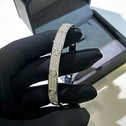 Bagsaaa Cartier Love Bracelet 18K White Gold Diamond-Paved - 5