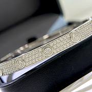 Bagsaaa Cartier Love Bracelet 18K White Gold Diamond-Paved - 2
