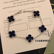 Bagsaaa Van Cleef & Arpels Alhambra Silver Bracelet 5 motifs - 1