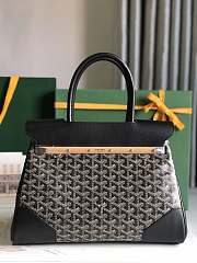 Bagsaaa Goyard Black Saigon Bag - 34x18x24cm - 2