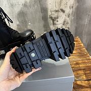 Bagsaaa Balenciaga Black Leather Bulldozer Boot - 3