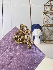 Bagsaaa Louis Vuitton Charms Monogram Empreinte Pink Card Holder - 4