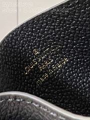 Bagsaaa Louis Vuitton Charms Monogram Empreinte Black Card Holder - 5