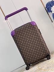 Bagsaaa Louis Vuitton Monogram canvas Rolling Luggage Purple - 35*23*53CM - 1