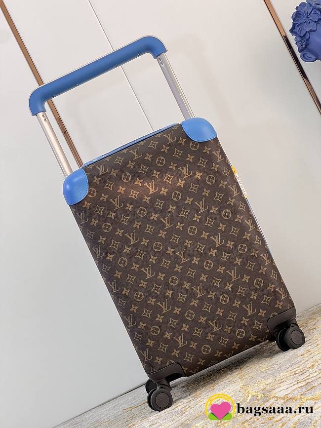 	 Bagsaaa Louis Vuitton Monogram canvas Rolling Luggage Blue - 35*23*53CM - 1