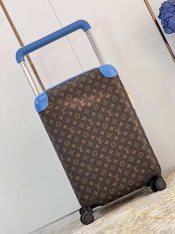 	 Bagsaaa Louis Vuitton Monogram canvas Rolling Luggage Blue - 35*23*53CM