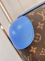 	 Bagsaaa Louis Vuitton Monogram canvas Rolling Luggage Blue - 35*23*53CM - 5