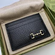 Bagsaaa Gucci Horsebit Card Holder - 10*7CM - 1
