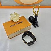 Bagsaaa Louis Vuitton Bijoux Bracelet  Noir d'occasion - 5