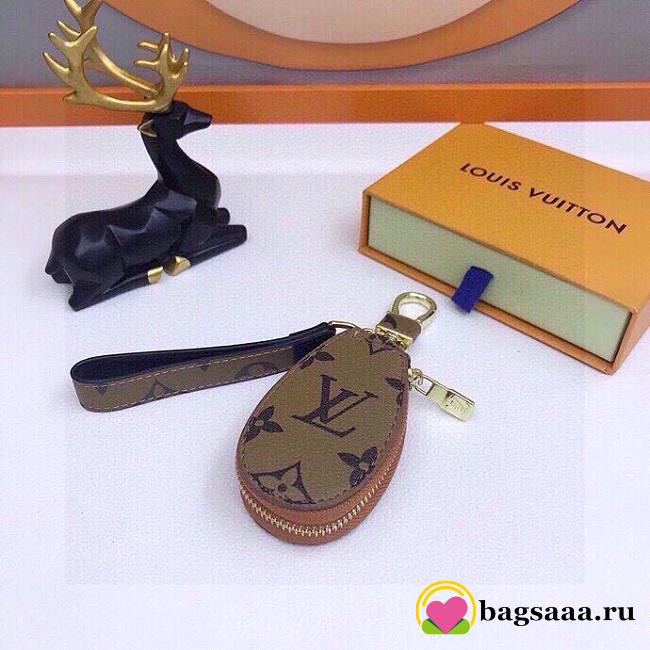 Bagsaaa Louis Vuitton Key Holder Monogram Brown - 1