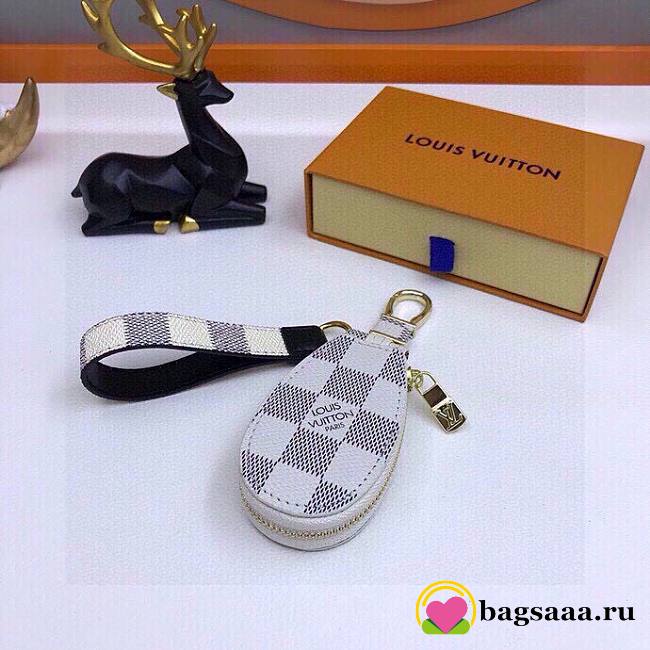 	 Bagsaaa Louis Vuitton Key Holder Daimer Azur - 1