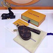 	 Bagsaaa Louis Vuitton Key Holder Monogram Dark Brown - 4