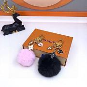 Bagsaaa Louis Vuitton Fur Ball Bag Charm  - 1