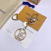 Bagsaaa Louis Vuitton Circle LV Key Chain and Bag Charm - 6