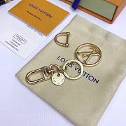 Bagsaaa Louis Vuitton Circle LV Key Chain and Bag Charm - 5