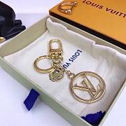 Bagsaaa Louis Vuitton Circle LV Key Chain and Bag Charm - 2