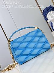	 Bagsaaa Louis Vuitton Twist Malletage Pico GO-14 MM bag light blue - 4