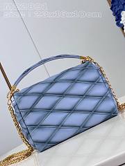 	 Bagsaaa Louis Vuitton Twist Malletage Pico GO-14 MM bag grey - 3