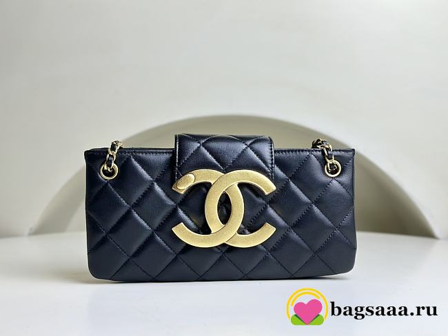 Bagsaaa Chanel CC Big Logo Lambskin - 16.5×26.5×5 cm - 1