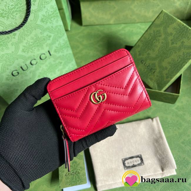 	 Bagsaaa Gucci Marmont Red - 1
