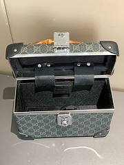 Bagsaaa Gucci Brown Globe-Trotter GG Case Black - 4