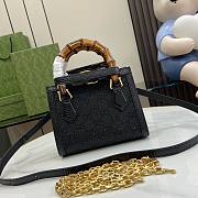Bagsaaa Gucci Diana mini leather handbag - 2