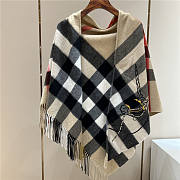 	 Bagsaaa Burberry Cape In Brown 167cm x 85cm - 1