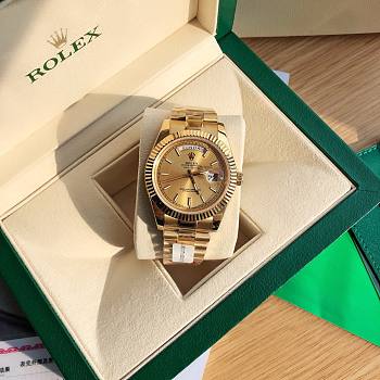 Bagsaaa Rolex Oyster Perpetual Gold 
